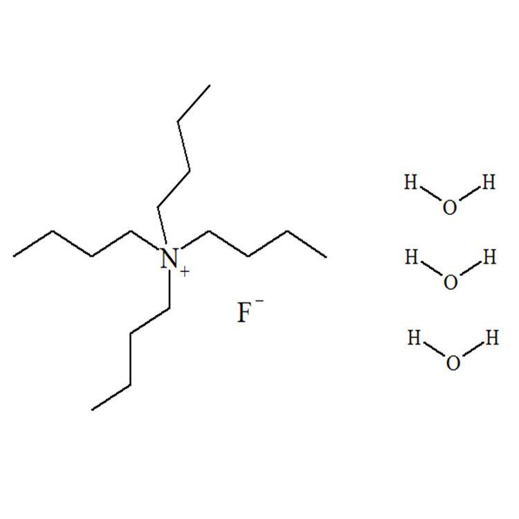 Tetrabutyl ammonium fluoride trihydrate solid