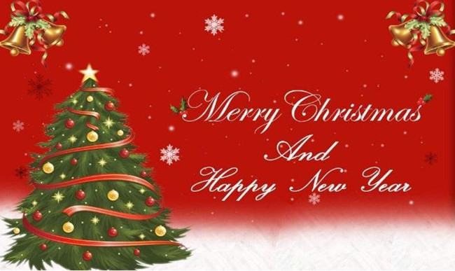 Celebrating Christmas together, conveying warmth and blessings
