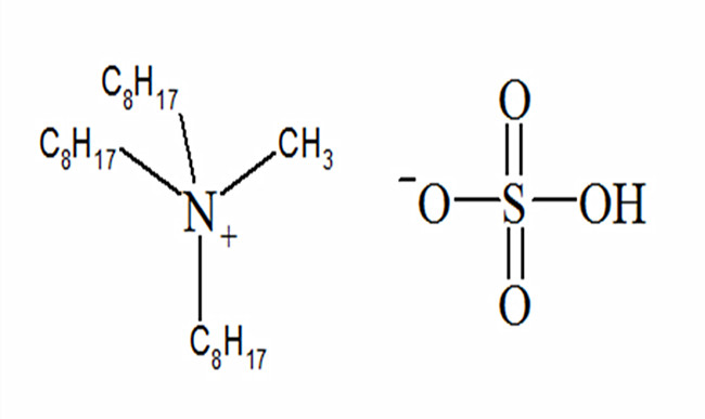 Trioctyl Methyl Ammonium Hydrogen Sulfate Manufactured in Ahsuperchem
