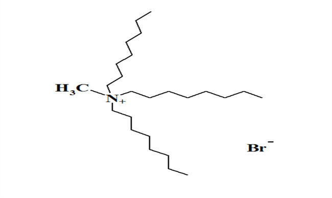 Why can Trioctyl methyl ammonium bromide be used as a metal extractant?